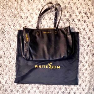 NWT White Elm Aquila Tote Black